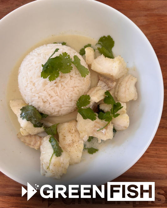 Simplified Thai Coconut & Lime Kingklip Green Curry