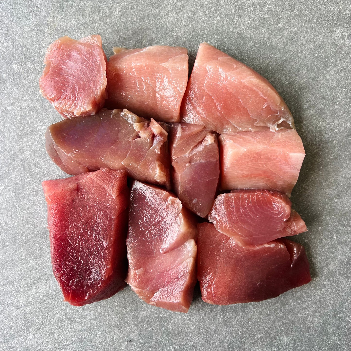 Cooking Tuna Off Cuts | For Pasta, Fish Cakes, Salads | Frozen Box | Wild Caught | 1.75kg