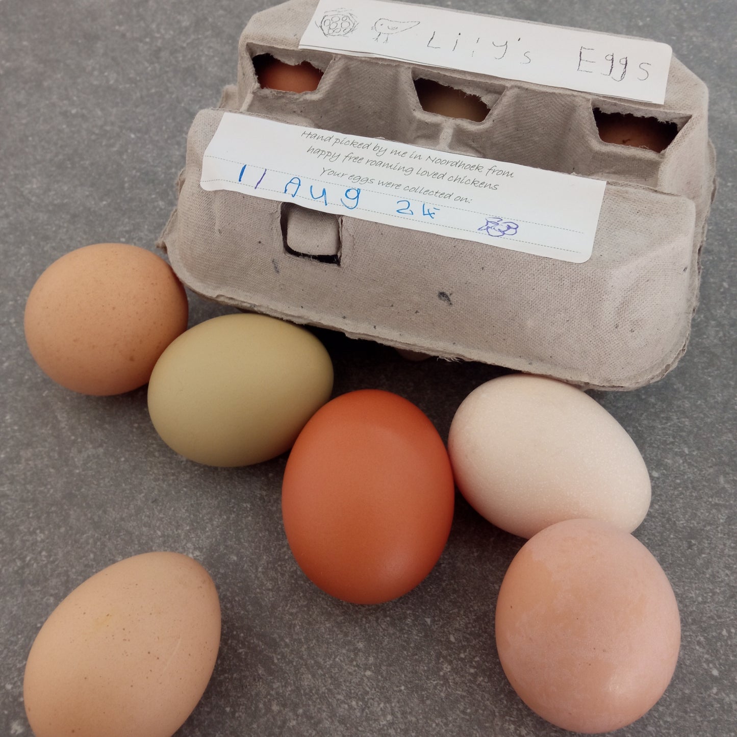 Lily's Free Range Chicken Eggs | Fresh box | 18x Medium Fresh Eggs