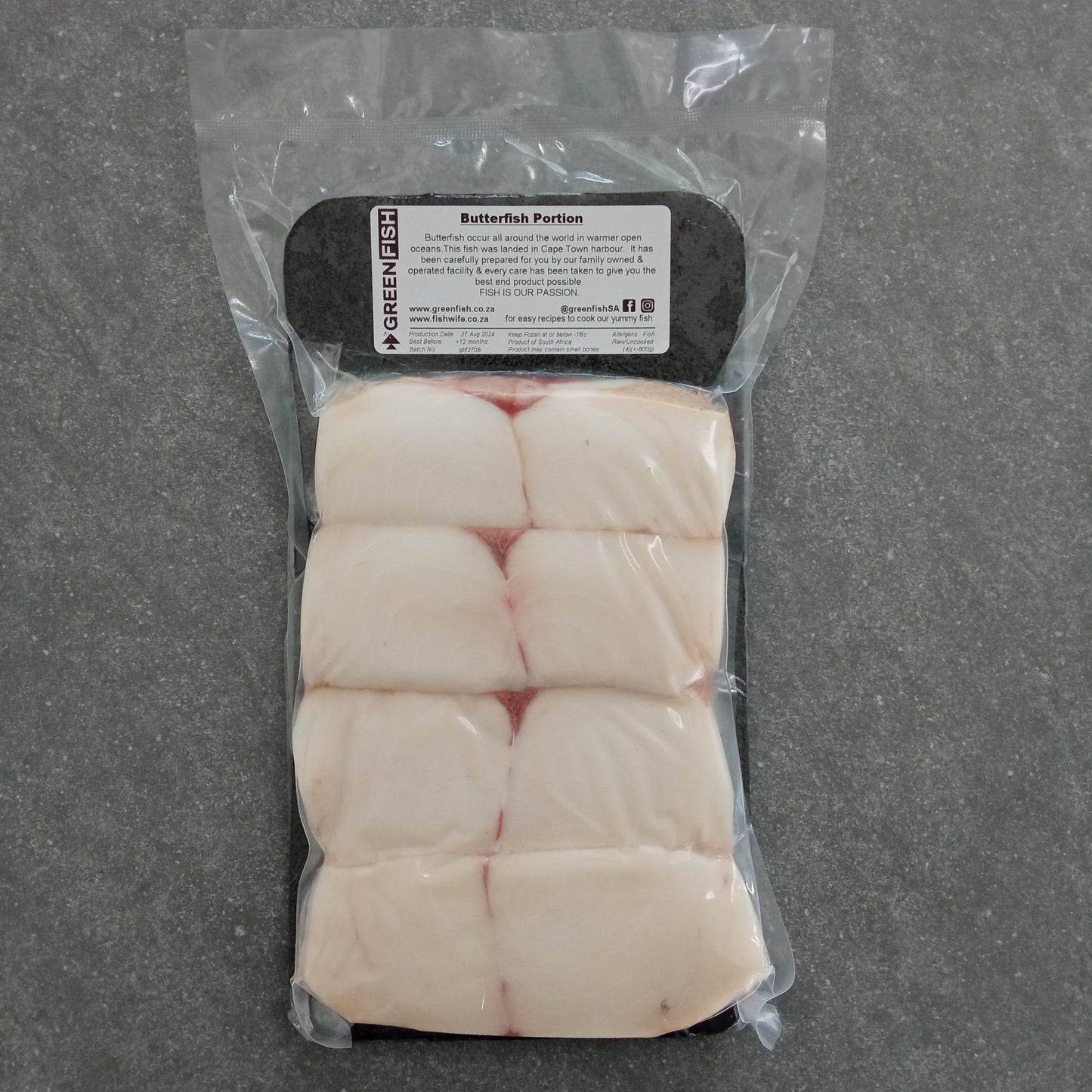 Butterfish Portions | Portion Frozen Box | Premium Portion Range | 4 x 200g