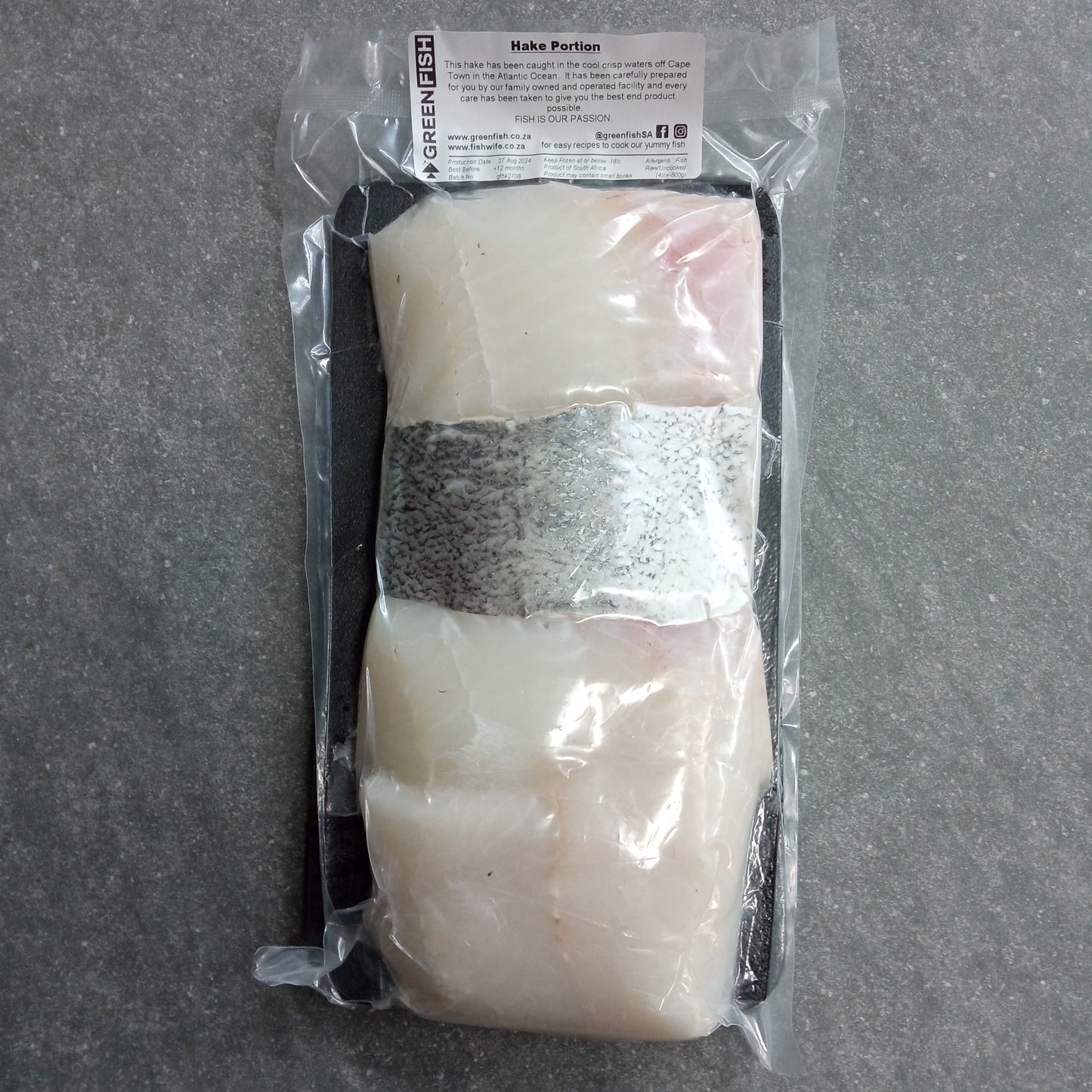 Hake Portion | Portion Frozen Box | Premium Portion Range | 4 x 200g