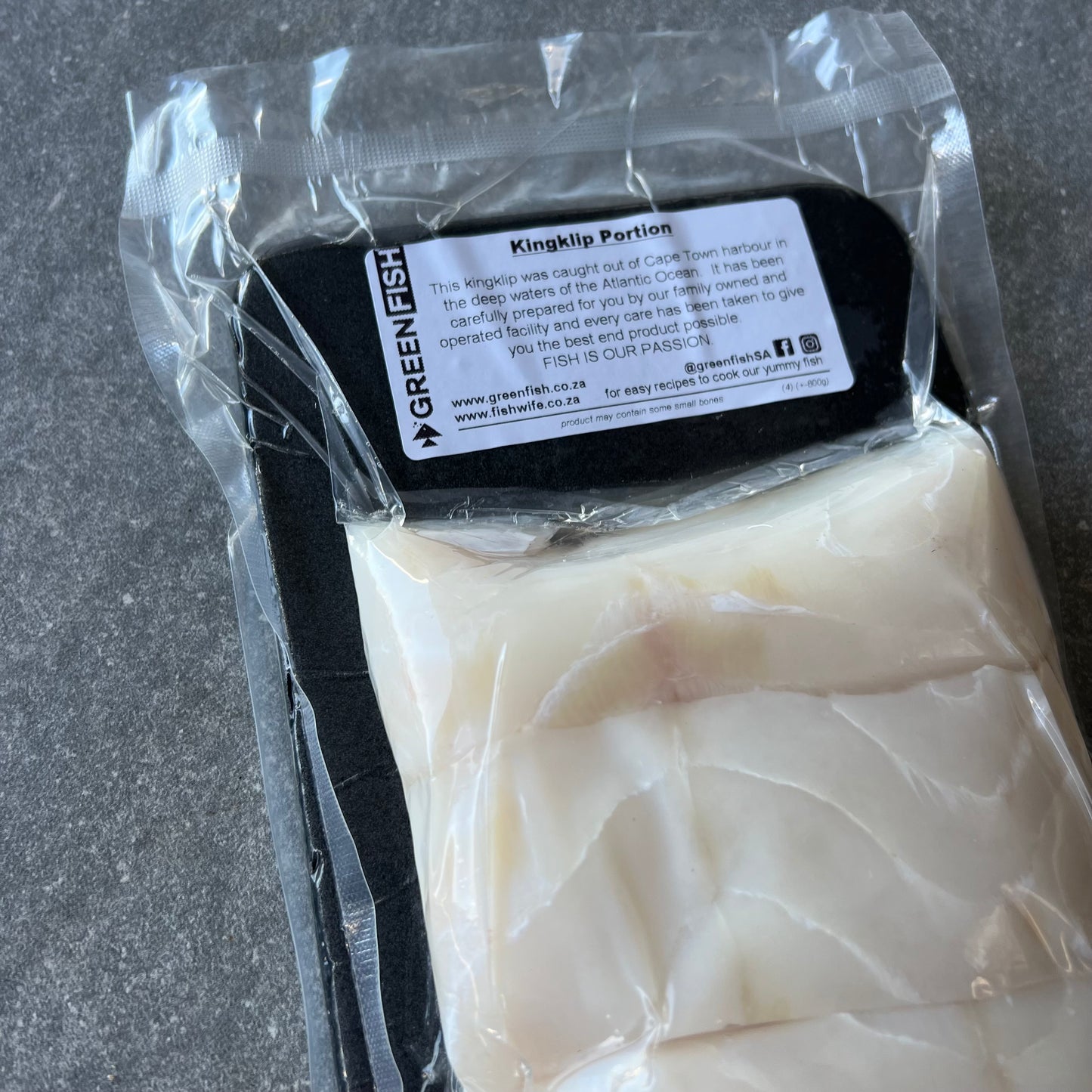 Kingklip | Portion Frozen Box | Premium Portion Range | 4 x 200g