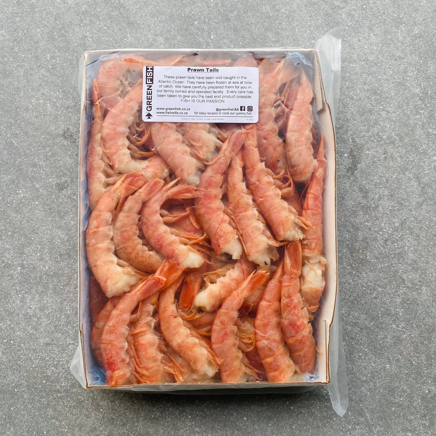 Prawn Tails | Frozen Box | Wild caught | 2kg