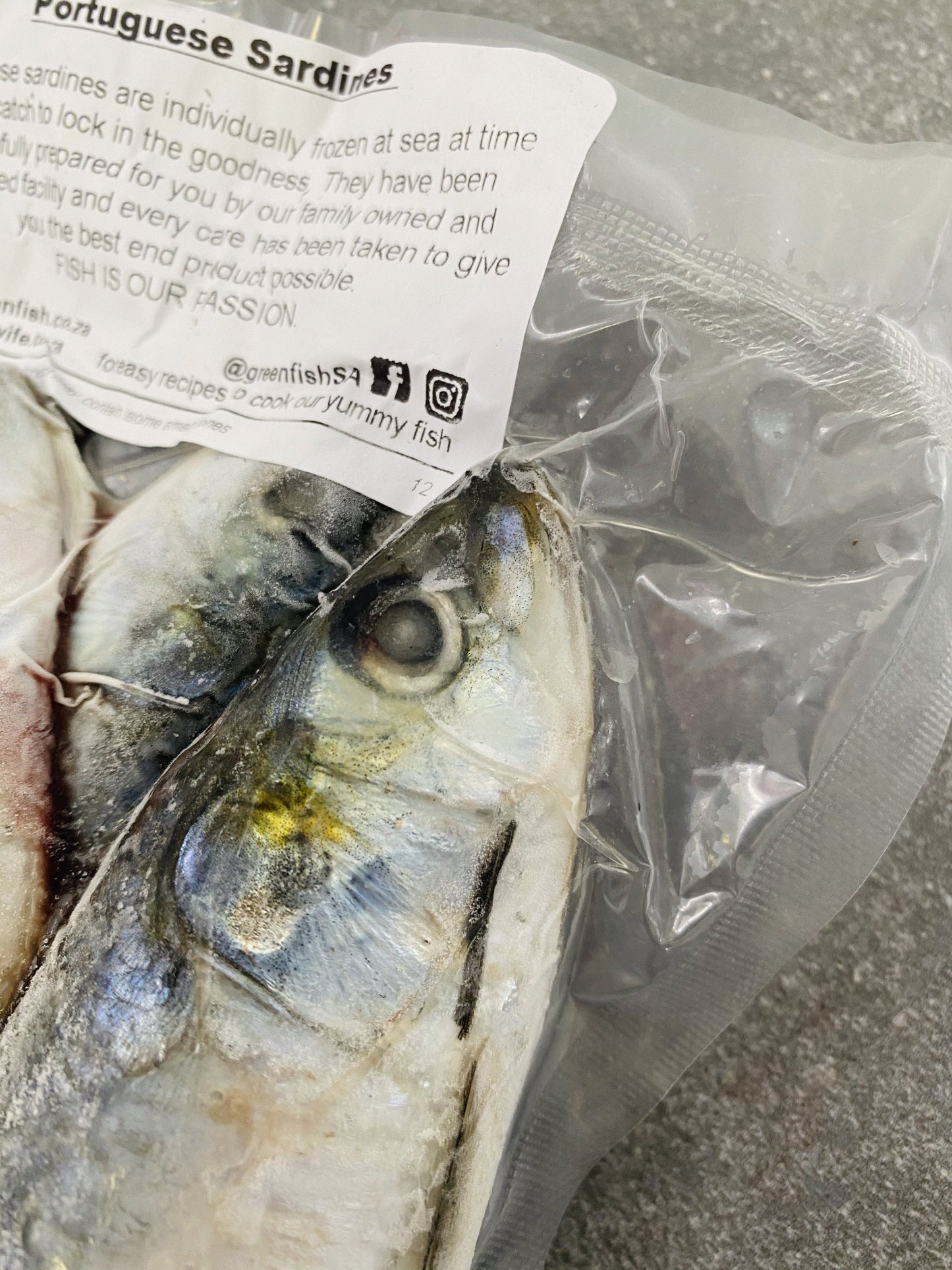 Portuguese Sardines | Frozen Box | Wild Caught | X24