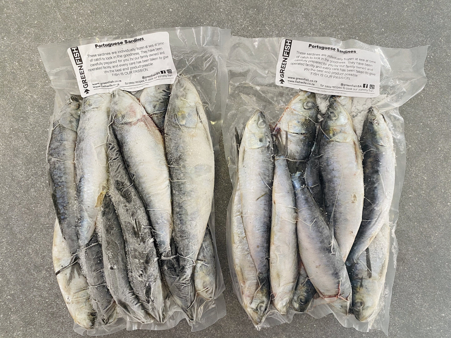 Portuguese Sardines | Frozen Box | Wild Caught | X24