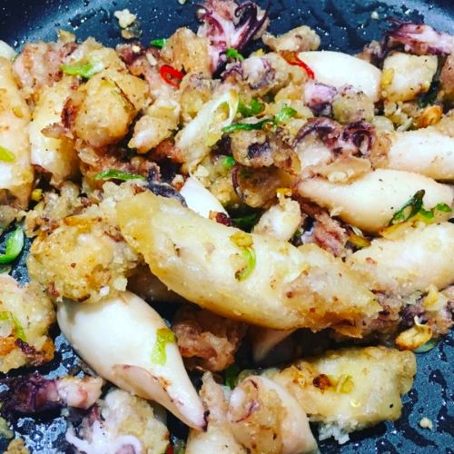 Chilli, Ginger and Garlic Tempura Squid | Squid Food Recipes | Fishwife