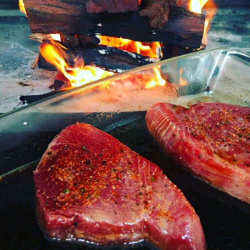 Yellowfin Tuna Steaks on the Braai | Tuna Fish Recipes | Fishwife