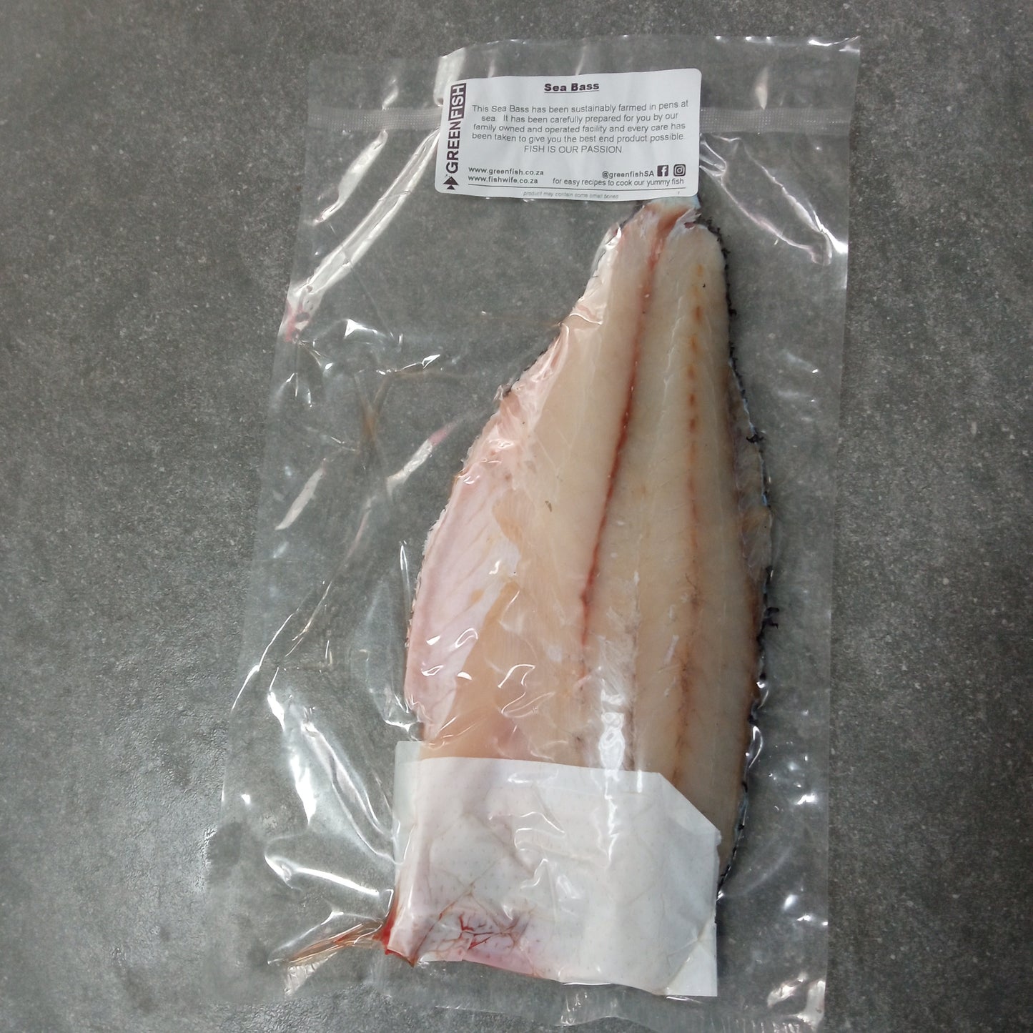 Sea Bass Fillets | Frozen Box | Cultivated | 4 x 400g