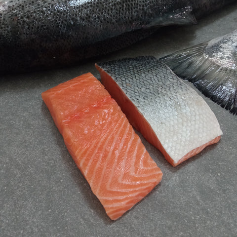 Norwegian Salmon | Portion Frozen Box | Skin pack Portion Range | 2 x 200g