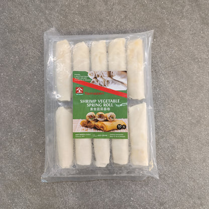 Spring rolls | Shrimp & Vegetable | Frozen box | 10x 45g