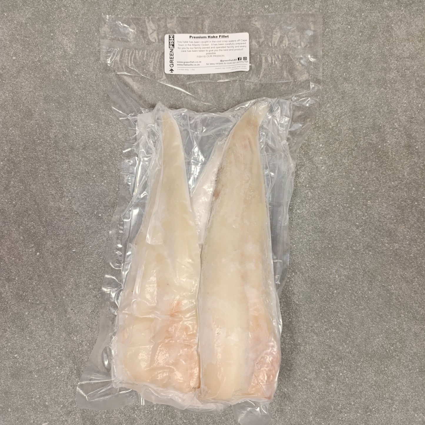 Hake Fillets | Frozen Box | Premium Fillet Range | +-900g
