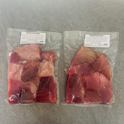 Cooking Tuna Off Cuts | For Pasta, Fish Cakes, Salads | Frozen Box | Wild Caught | 1.75kg