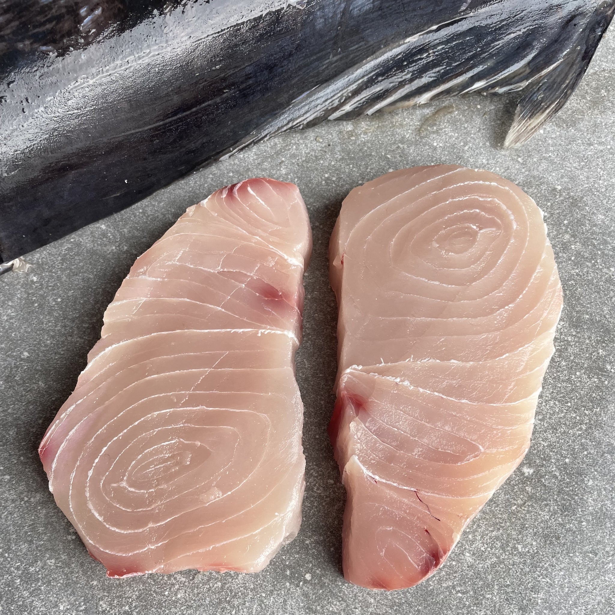 Black Marlin Steaks | Portion Frozen Box | Skin pack Portion Range | 2 x 200g