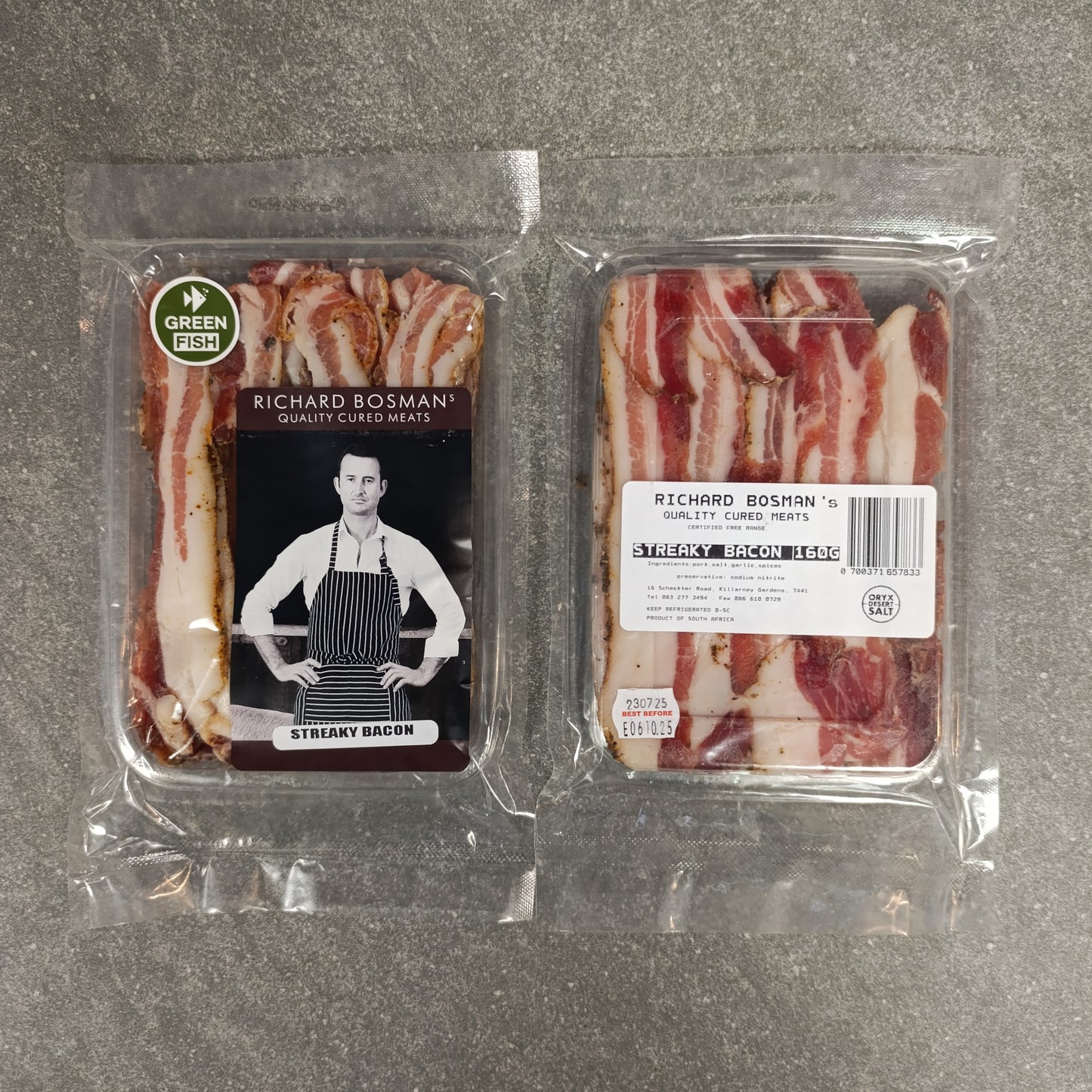 Streaky Bacon | Richard Bosman | Cured Meat | 160g