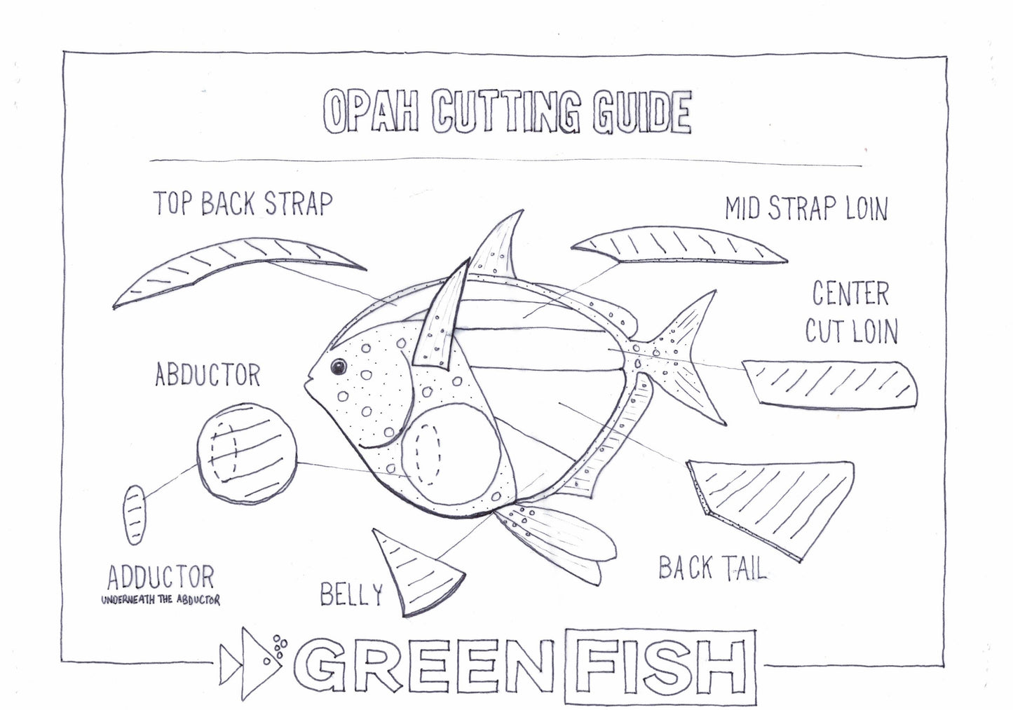 Moonfish Abductor Muscle | Opah | Fresh Fish Box | Wild caught