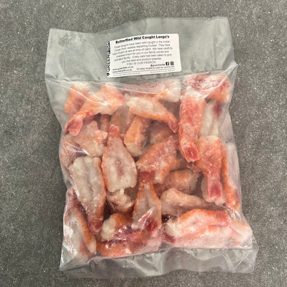 Butterflied Langoustine Tail Box | Mixed sizes | 800g | Frozen Box | Caught off Durban