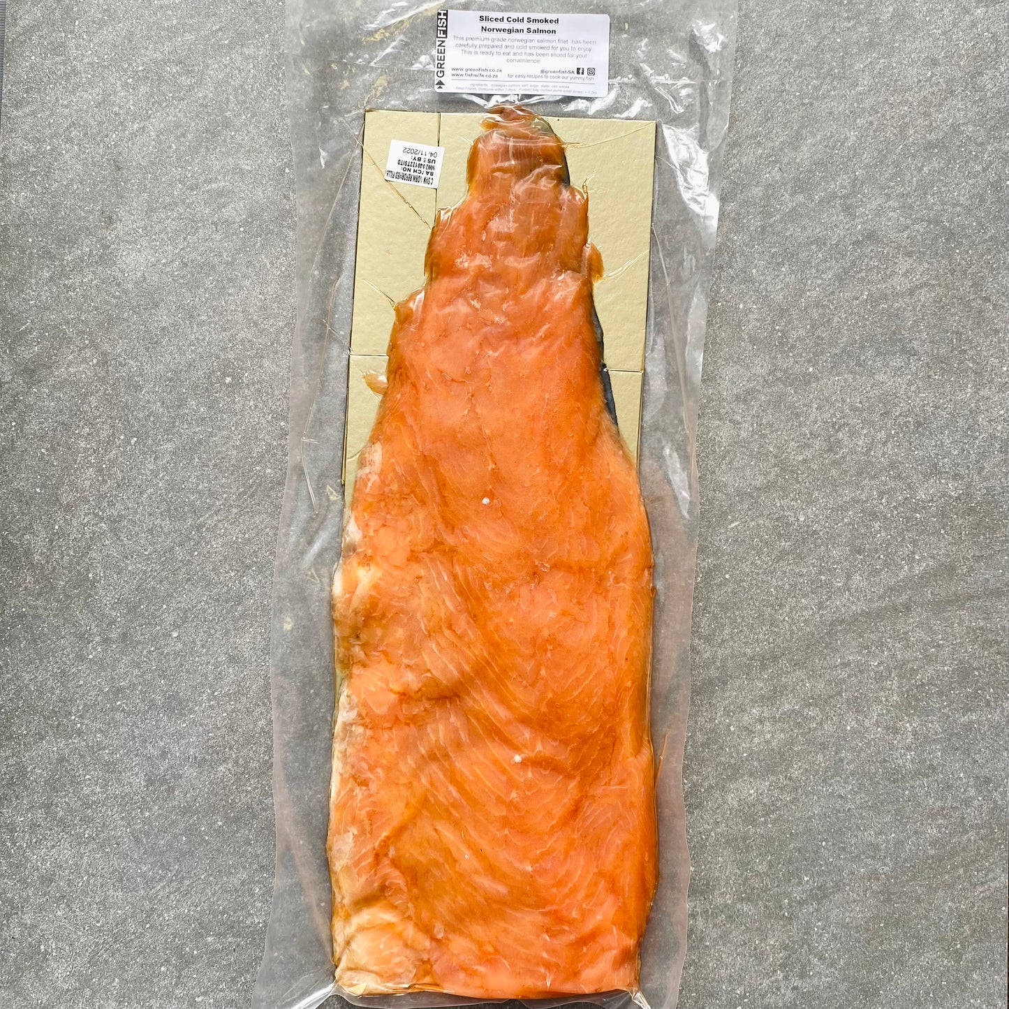 Sliced Cold Smoked Salmon Fillet| Ready to Eat | Cold Smoked