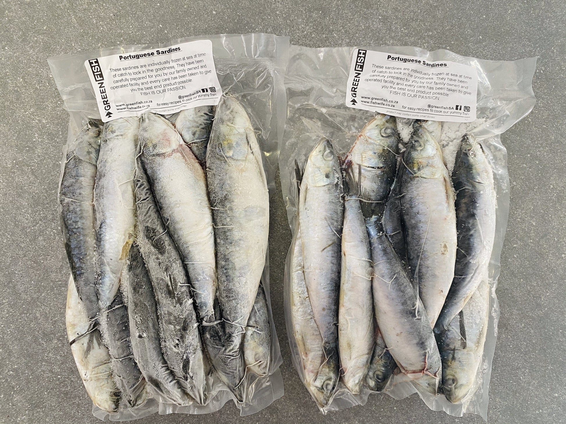 Portuguese Sardines | Frozen Box | Wild Caught | X24