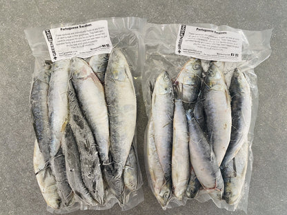 Portuguese Sardines | Frozen Box | Wild Caught | X24